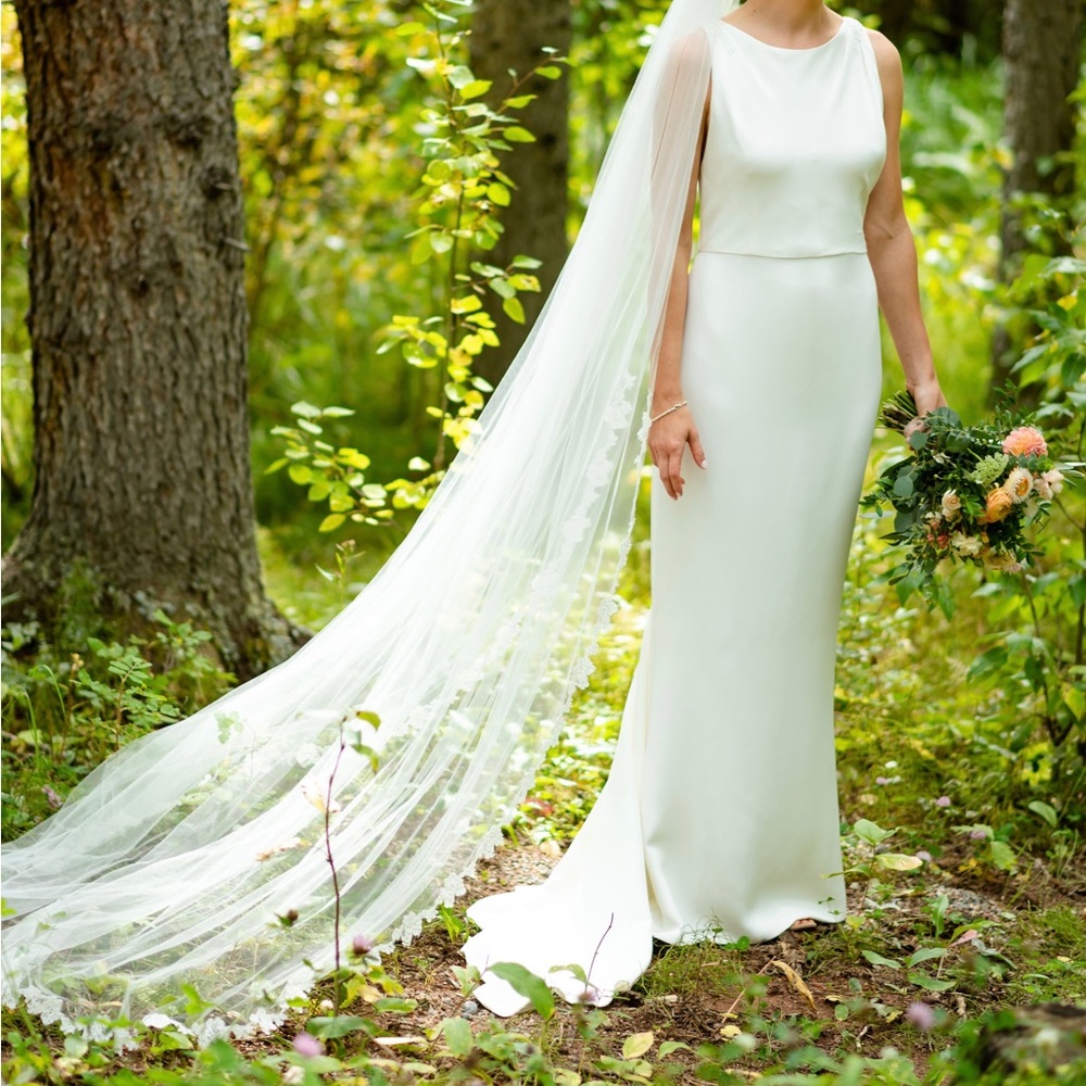Veil, cathedral length